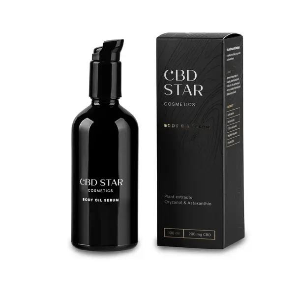 cbdstar Body Oil Serum pro tělovou péči