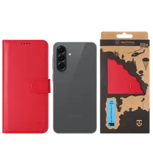 Flipové pouzdro Tactical Field Notes pro Samsung Galaxy A57, červená