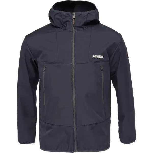 Napapijri A-BIOIS Pánská přechodová bunda, tmavě modrá, velikost
