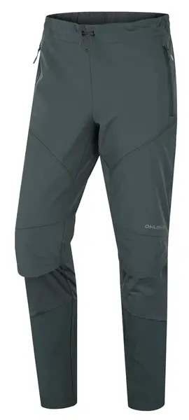 Husky  Kulau M dark green, M Pánske softshellové nohavice