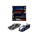 Jada Rychle a zběsile Twin Pack 2016 Ford Mustang GT350 + 1970 Plymouth Road Runner, 1:32