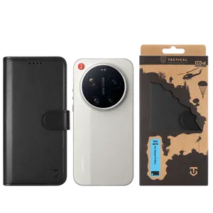 Flipové pouzdro Tactical Field Notes pro Xiaomi 17 Ultra, černá