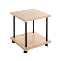 ODKLÁDACÍ STOLEK, černá, barvy dubu