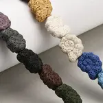 Natural Lava Rock Beads Strands