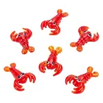 6Pcs Handmade Lampwork Beads