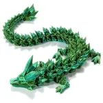Plastic 3D Printed Dragon Ornaments