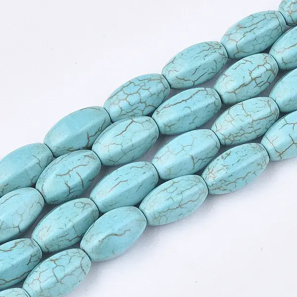 Synthetic Turquoise Beads Strands