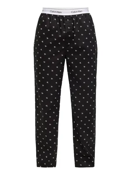 Calvin Klein Underwear Pyžamové nohavice  svetlosivá / čierna / biela