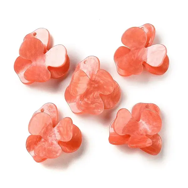 Opaque 3D Acrylic Pendants