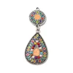 Tibetan Style Alloy Big Pendants