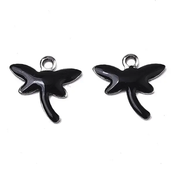 201 Stainless Steel Enamel Charms