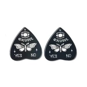 Halloween Printed  Acrylic Planchette Pendants