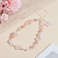 1Pc Acrylic Beads Mobile Straps for Women