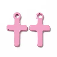 Spray Painted 201 Stainless Steel Pendants