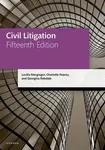 Civil Litigation - Charlotte , Senior Lecturer, University of West England) Peacey, Lucilla , Senior Lecturer, University of West England) Macgregor, 