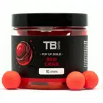Tb baits plovoucí boilie pop-up red crab + nhdc 65 g - 16 mm