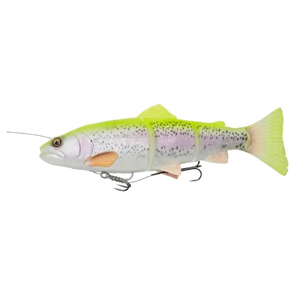 Savage gear gumová nástraha 4d linethru trout slow sinking lemon trout - 15 cm 35 g