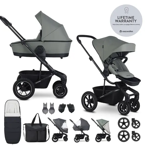 EASYWALKER Kočárek kombinovaný Harvey⁵ Agave Green XXL AIR