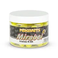 Mikbaits mirabel fluo boilie 150 ml 12 mm - ananas n-ba