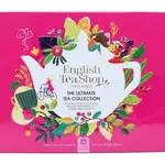 English Tea Shop Dárková sada The Ultimate růžová BIO v plechové kazetě 36 sáčků