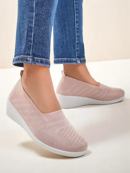 Resti Women's moccasins on a low wedge Epoles