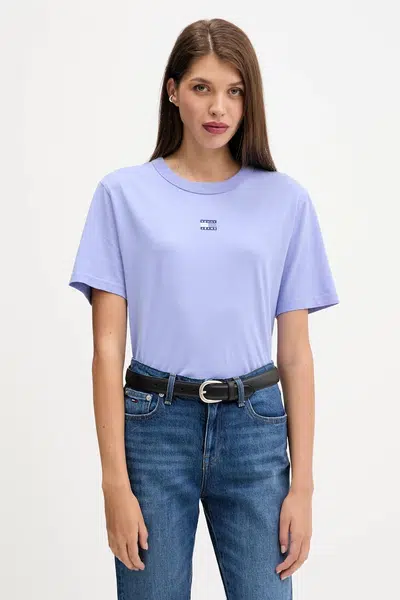 Bavlněné tričko Tommy Jeans dámské, DW0DW22202