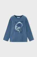 Bavlněné tričko s dlouhým rukávem Mayoral