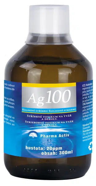 Pharma Activ Koloidní stříbro Ag 100 (20ppm) 300 ml