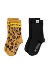Dětské ponožky Mini Rodini Leopard 2-pack