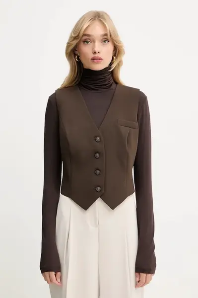 Vesta Guess THEOLINE hnědá barva, jednořadá, W5YH55 WGHC2