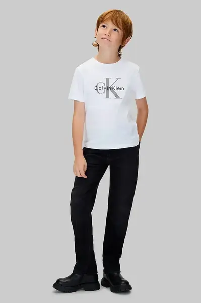 Dětské rifle Calvin Klein Jeans STRAIGHT IB0IB02546