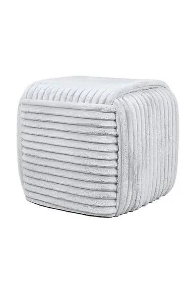 Puf Affek Design Wiki 43 x 43 x 38 cm šedá barva