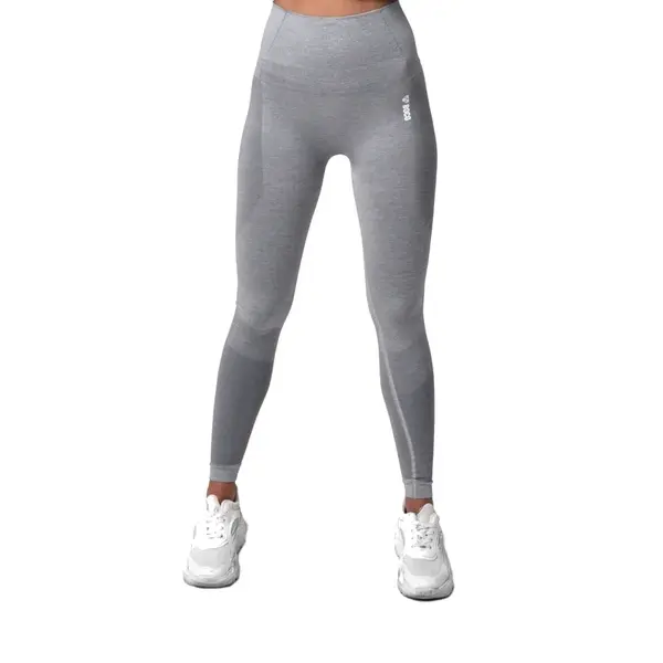Dámské legíny Boco Wear Sparkle Grey Melange Shape Push Up šedá XS/S