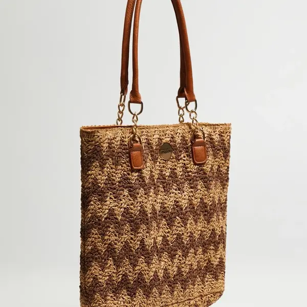 Marisse Beige Summer Bag