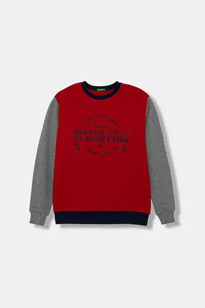 Dětská bavlněná mikina United Colors of Benetton