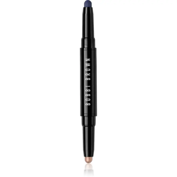 Bobbi Brown Long-Wear Dual-Ended Cream Shadow Stick oční stíny v tužce duo odstín Silk / Rich Navy 1.6 g