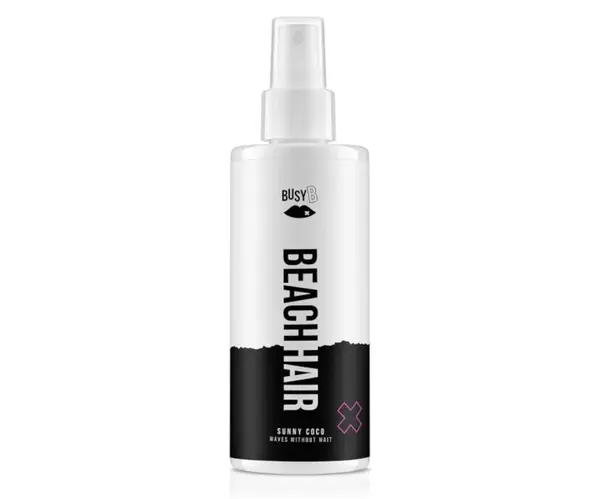 Slaný sprej na vlasy pro efekt plážových vln BusyB Beach Hair Sunny Coco - 200 ml (BB-HRO21-019SC-200-2529) + dárek zdarma