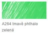 Štětečkový popisovač Faber-Castell – 264 tmavě pthalo zelený