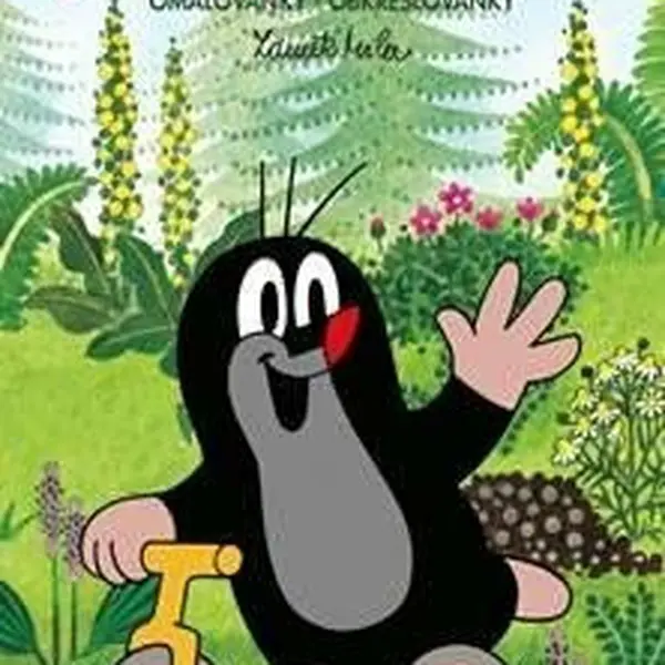 Krtek a motýl - Omalovánky / Obkreslovánky A5 - Zdeněk Miler