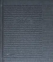 Bible poznámková (antracitová)