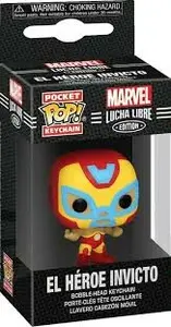 Funko POP Keychain: Marvel Luchadores - Iron Man (klíčenka)