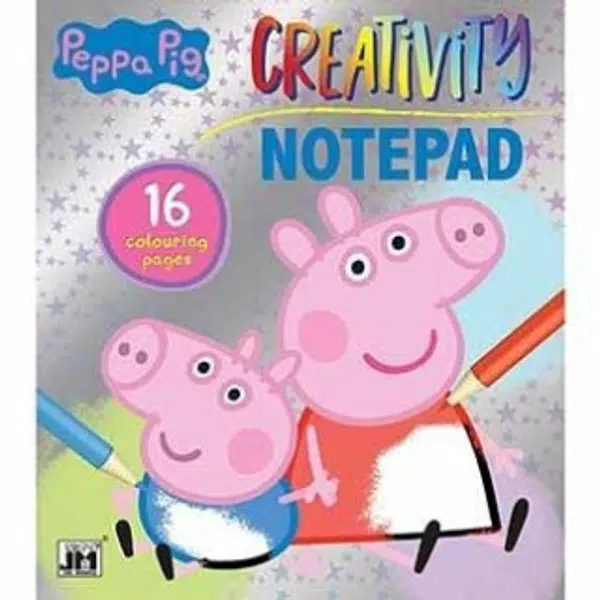 Blok k vybarvení - Peppa pig