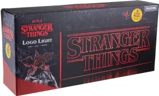 Světlo Stranger Things logo