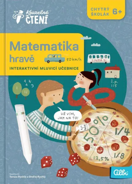 Kniha Matematika hravě - Kouzelné čtení Albi - Ondřej Rychlý, Tereza Rychlá