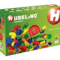 HUBELINO Kuličková dráha - set bez kostek 128 ks