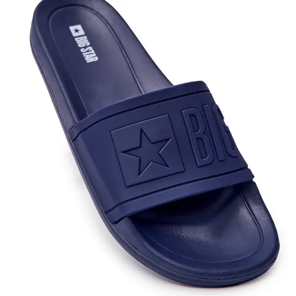 BIG STAR SHOES Pánska veľká hviezda Gumová námornícka modrá