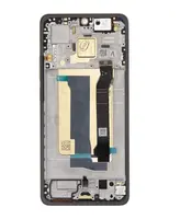 LCD display + dotyková deska + přední kryt pro Poco X7 Pro 5G, black