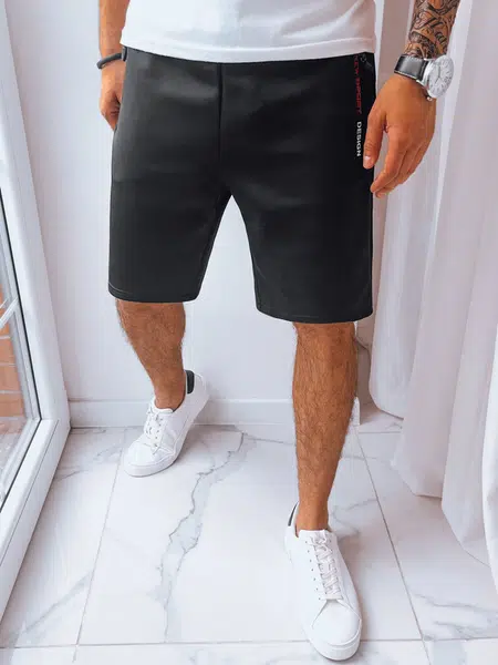 Pánske športové šortky Farba čierna DSTREET