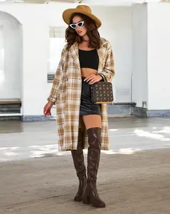 Resti Women's checkered coat