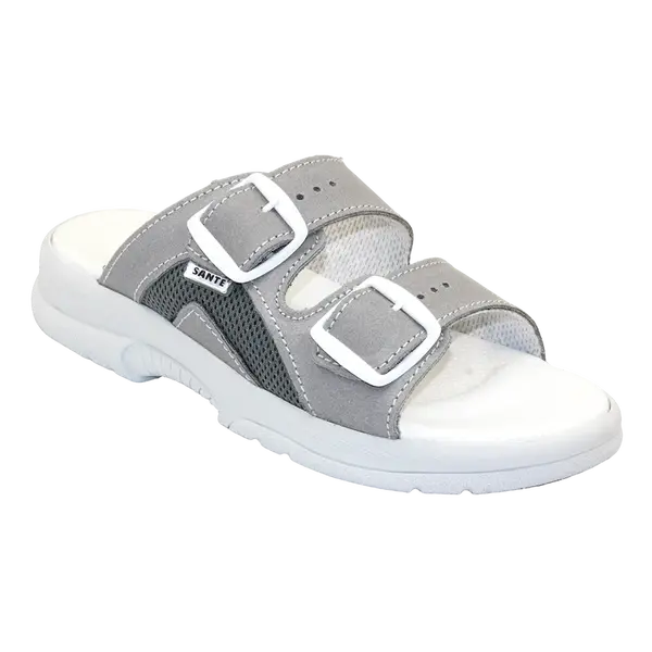 SANTE Dámské pantofle N/517/31S/17/BP ŠEDÁ v.40